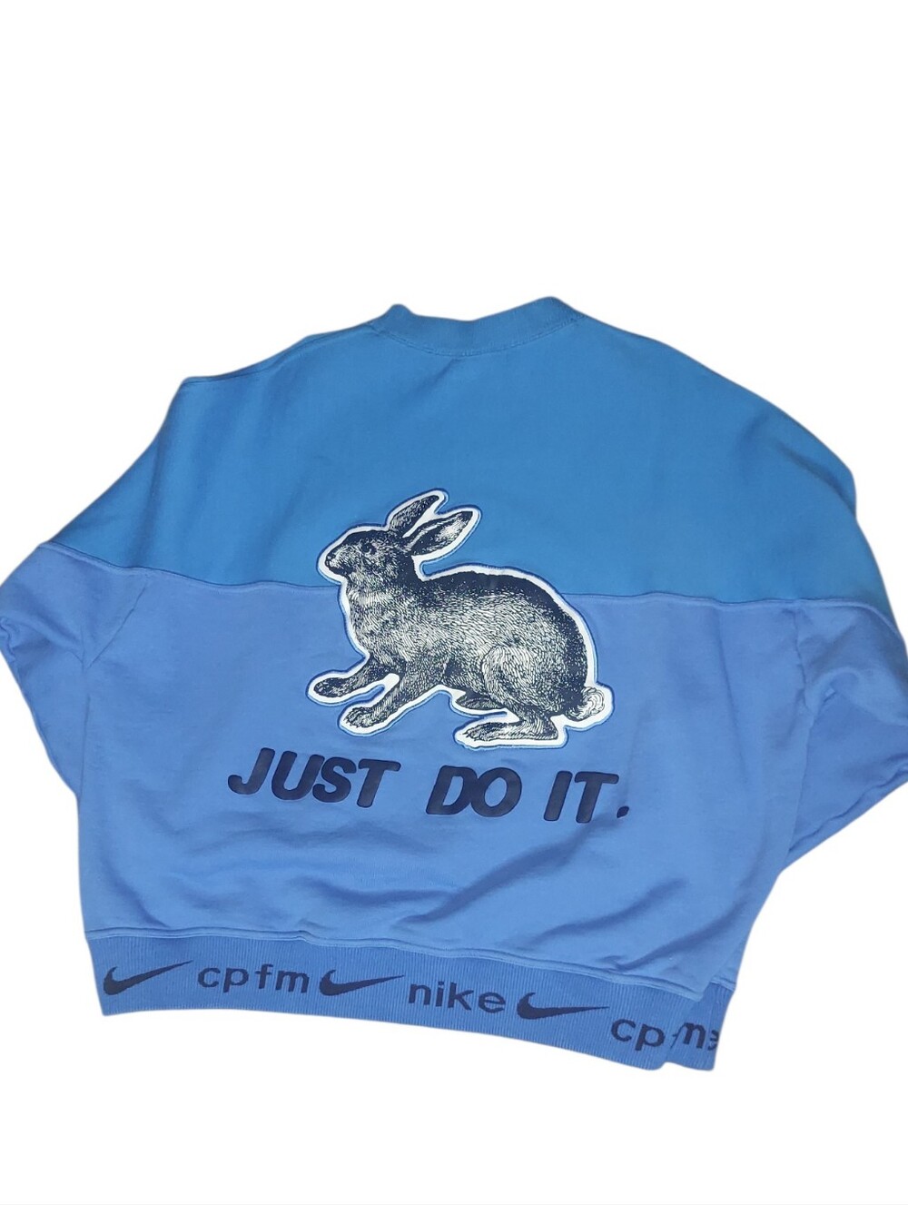 Nike X Cactus Plant Flea Market | CPFM | AW19 Tortoise / Hare Patchwork Crewneck - Picture 4 of 11